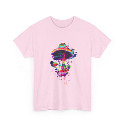 Colorful Psychedelic Mushroom Tee,