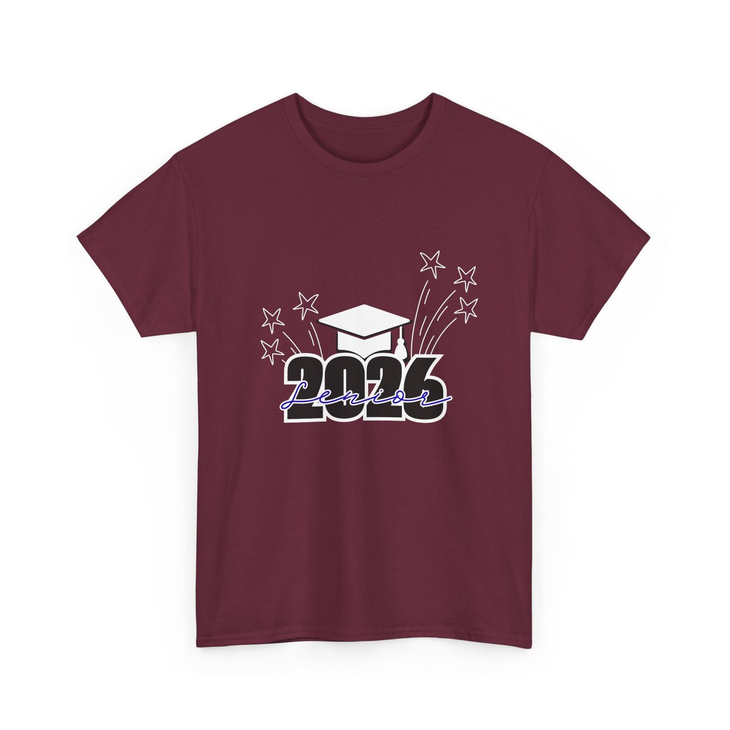 2026 Senior -Class of 2026 Graduation Tee, Unisex Heavy Cotton Shirt, Senior T-Shirt, Personalized Graduation Gift, Class Reunion Apparel, 2026 [...]