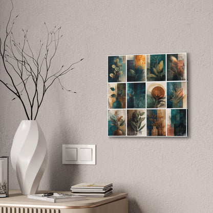 Natures Green Series #7 -Botanical Wall Art, Nature-Inspired Home Décor, Eco-Friendly Canvas Print, Greenery Art Piece, Living Room Wall Hanging