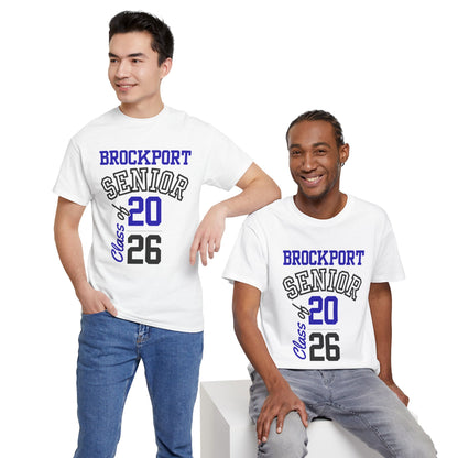 Brockport Class of 2026 Senior -Class of 2026 Graduation Tee, Unisex Heavy Cotton Shirt, Senior T-Shirt, Personalized Graduation Gift, Class Reunion Apparel, 2026 [...]