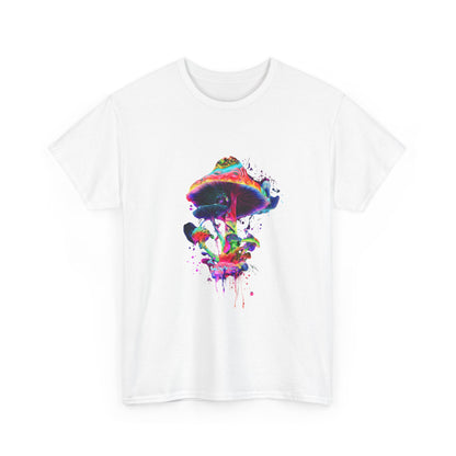 Colorful Psychedelic Mushroom Tee,