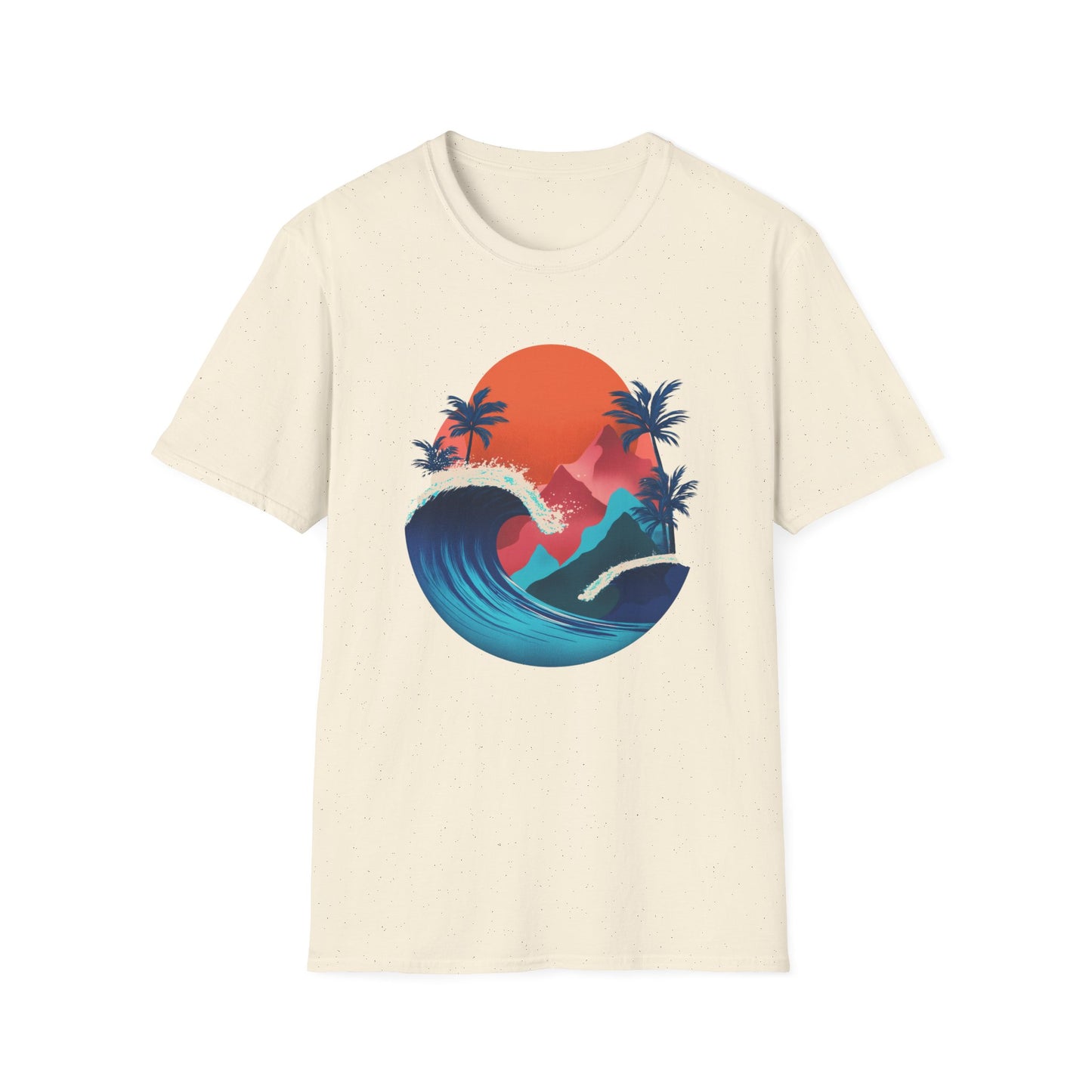 Surf Sunset T-Shirt — Tropical Wave Palm Beach Graphic Tee