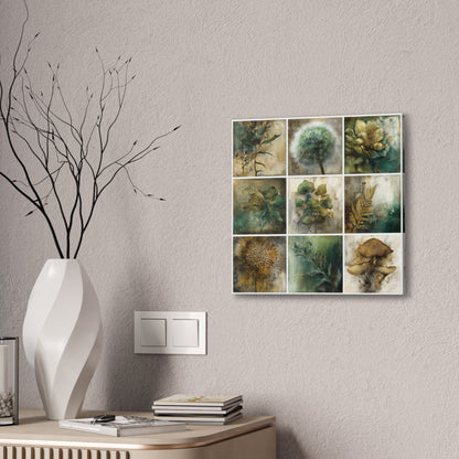 Natures Green Series #4 -Artistic Nature Canvas Wall Art, Plant Decor, Botanical Prints, Home Decor, Eco-Friendly Gift