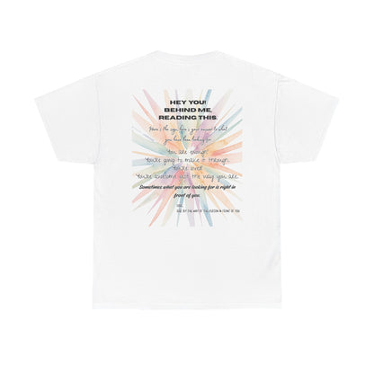 Here's Your Answer (colorful sunburst, motivational verse)