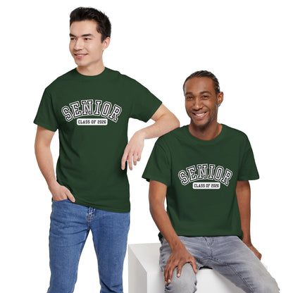 Senior 2026 -Class of 2026 Graduation Tee, Unisex Heavy Cotton Shirt, Senior T-Shirt, Personalized Graduation Gift, Class Reunion Apparel, 2026 [...]
