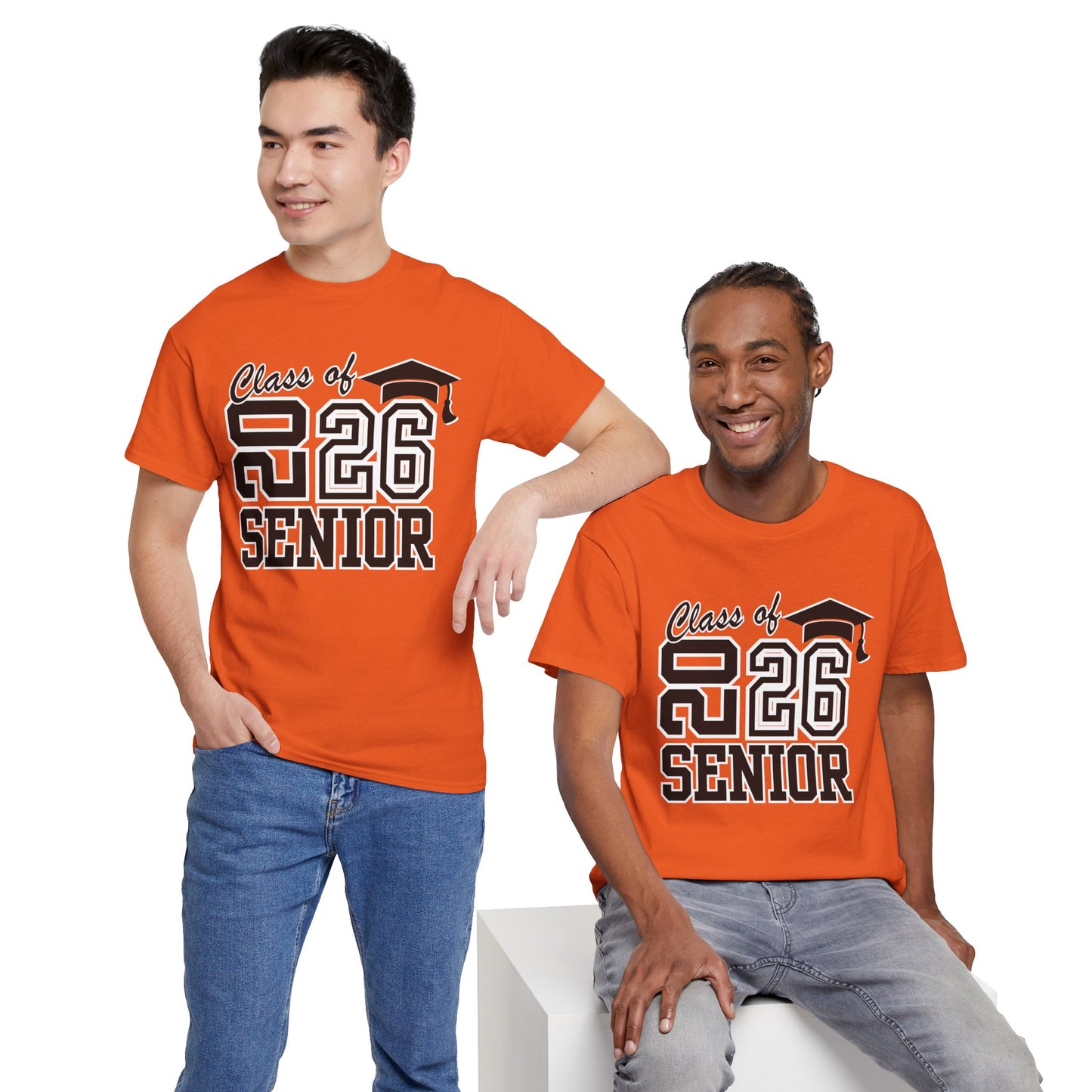 2026 Senior -Class of 2026 Graduation Tee, Unisex Heavy Cotton Shirt, Senior T-Shirt, Personalized Graduation Gift, Class Reunion Apparel, 2026 [...]