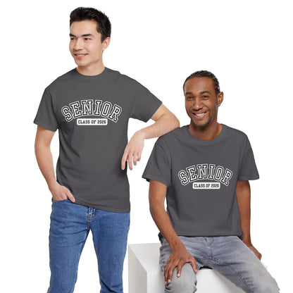 Senior 2026 -Class of 2026 Graduation Tee, Unisex Heavy Cotton Shirt, Senior T-Shirt, Personalized Graduation Gift, Class Reunion Apparel, 2026 [...]