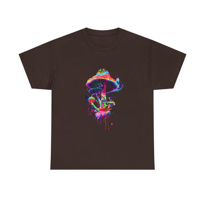 Colorful Psychedelic Mushroom Tee,