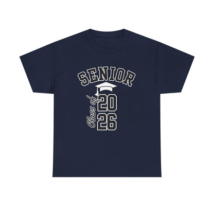 Class of 2026 Graduation Tee, Unisex Heavy Cotton Shirt, Senior T-Shirt, Personalized Graduation Gift, Class Reunion Apparel, 2026 [...]