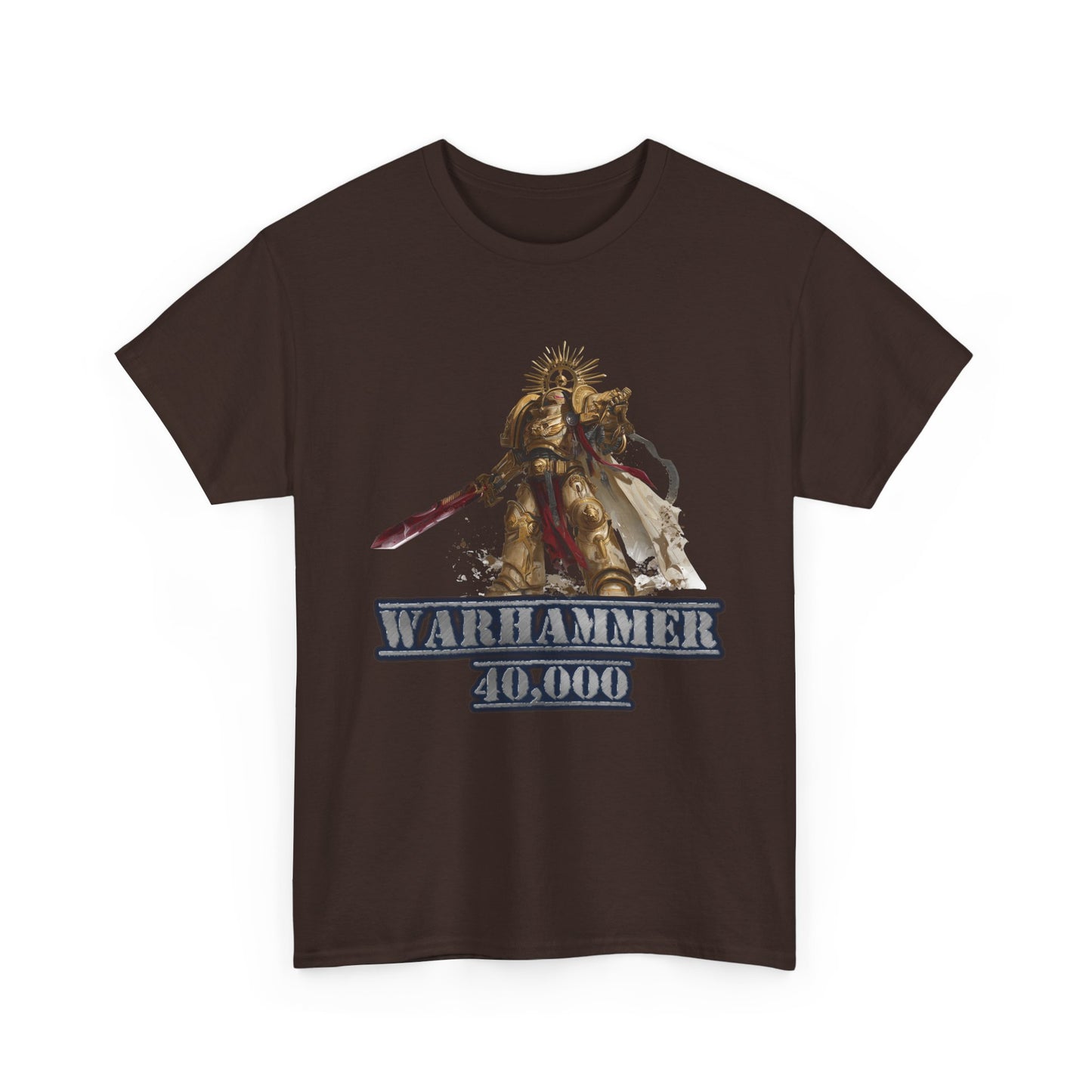 Warhammer 40,000 Unisex Heavy Cotton Tee, Gamer T-Shirt, Nerd Apparel, Gaming Gift, Casual Wear