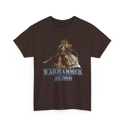 Warhammer 40,000 Unisex Heavy Cotton Tee, Gamer T-Shirt, Nerd Apparel, Gaming Gift, Casual Wear