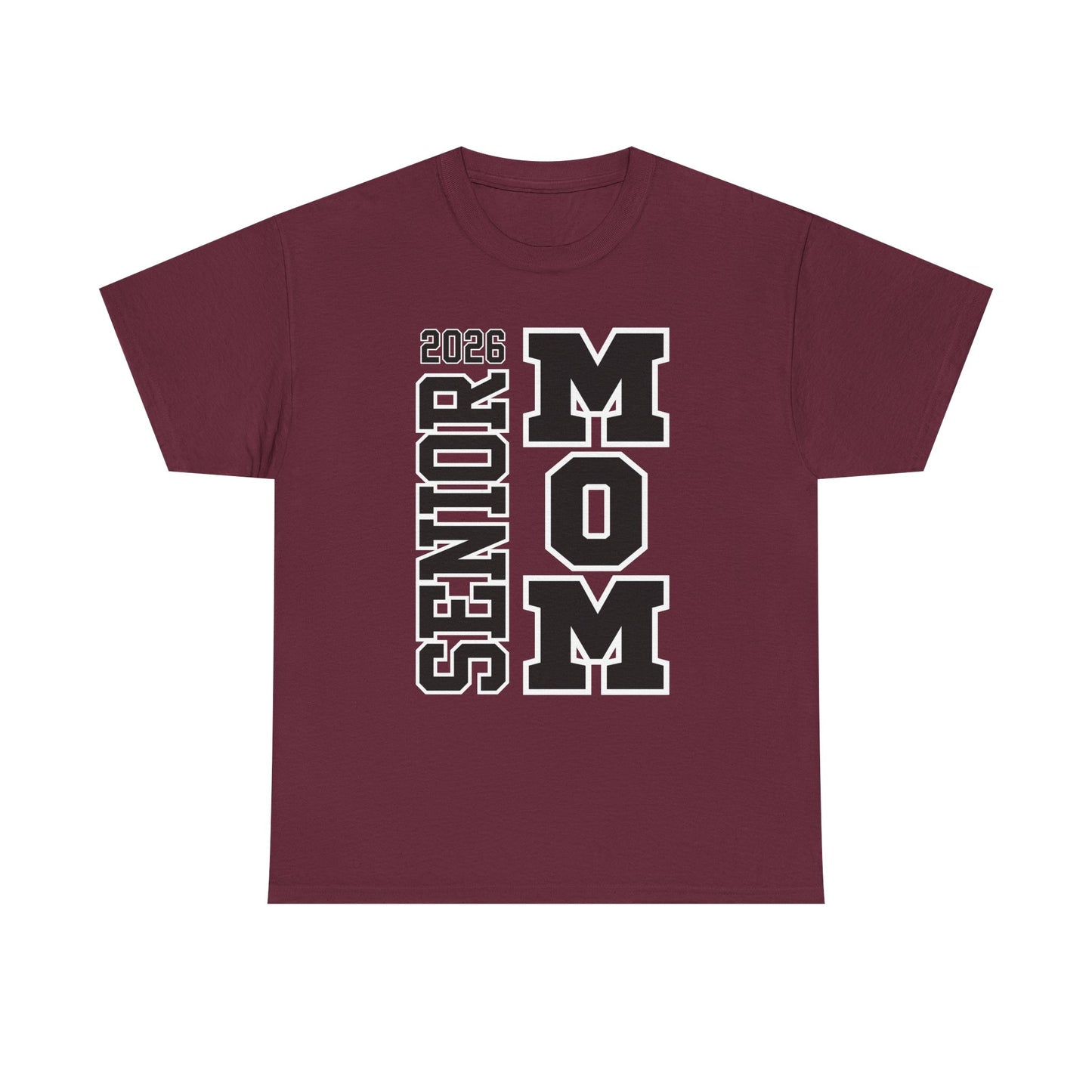 Senior Mom-Class of 2026 Graduation Tee, Unisex Heavy Cotton Shirt, Senior T-Shirt, Personalized Graduation Gift, Class Reunion Apparel, 2026 [...]
