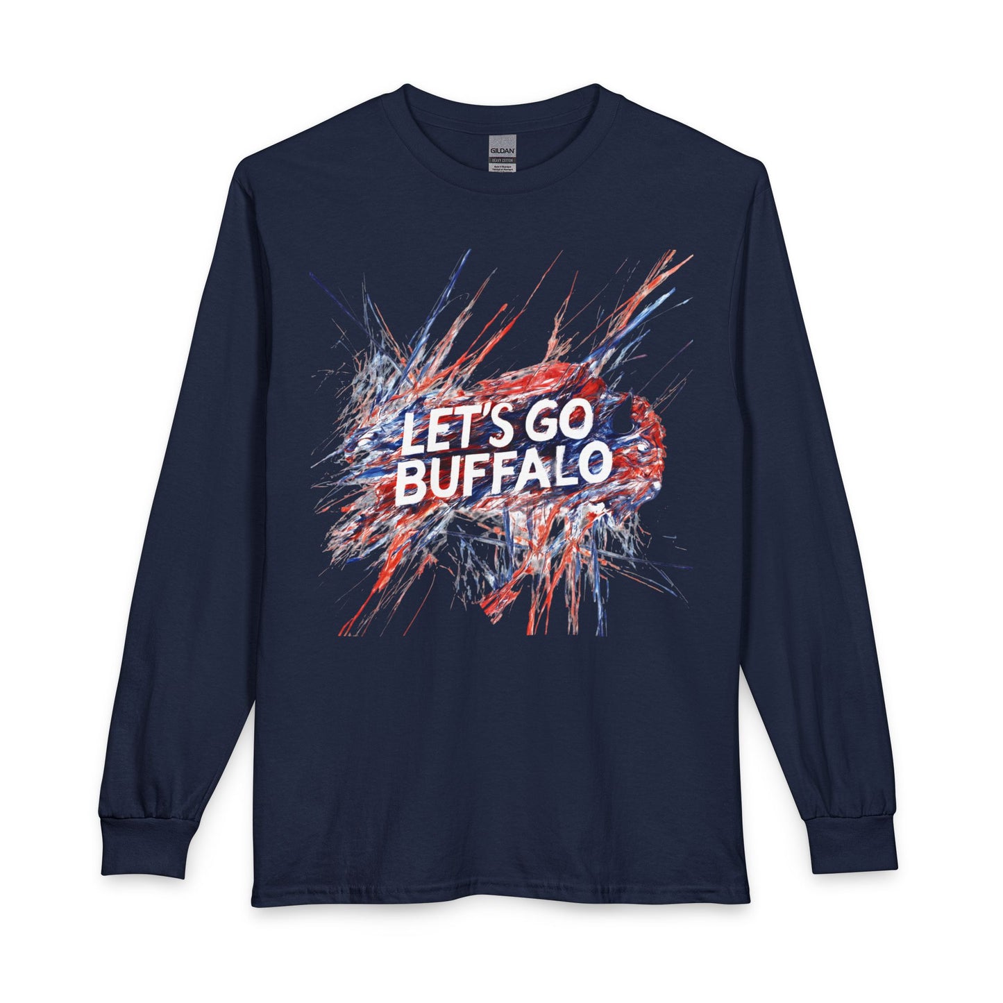 Let’s Go Buffalo Long Sleeve Tee — Buffalo Sports Fan Shirt
