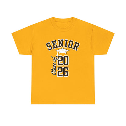 Class of 2026 Graduation Tee, Unisex Heavy Cotton Shirt, Senior T-Shirt, Personalized Graduation Gift, Class Reunion Apparel, 2026 [...]
