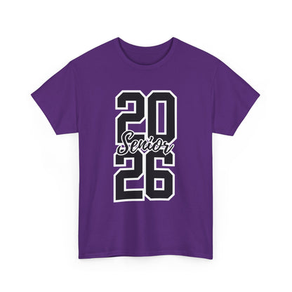 2026 Senior -Class of 2026 Graduation Tee, Unisex Heavy Cotton Shirt, Senior T-Shirt, Personalized Graduation Gift, Class Reunion Apparel, 2026 [...]