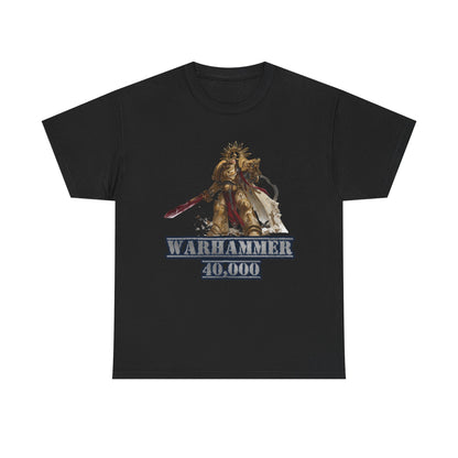 Warhammer 40,000 Unisex Heavy Cotton Tee, Gamer T-Shirt, Nerd Apparel, Gaming Gift, Casual Wear