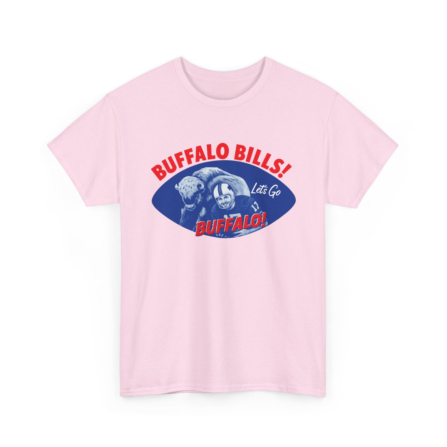 What is Old is New Again Buffalo Bills Tee -Heavy Cotton Tee, unisex sports shirt, fan apparel, game day shirt, gift for football lovers, team pride clothing