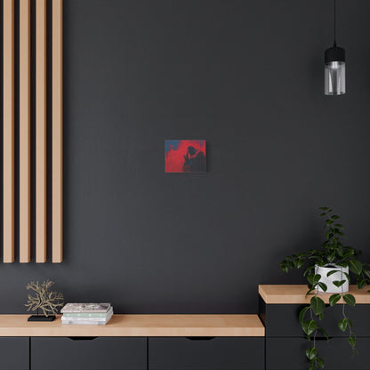 Heavy Load --Emotional Matte Canvas Art, Modern Abstract Wall Decor, Minimalist Canvas Print