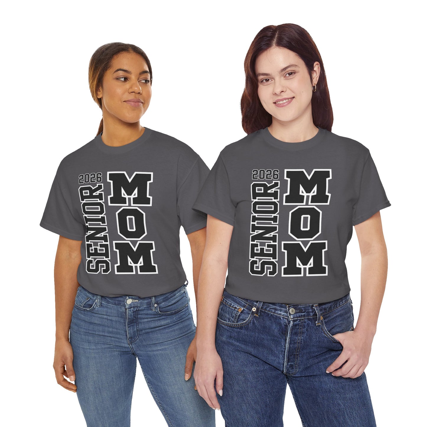 Senior Mom-Class of 2026 Graduation Tee, Unisex Heavy Cotton Shirt, Senior T-Shirt, Personalized Graduation Gift, Class Reunion Apparel, 2026 [...]