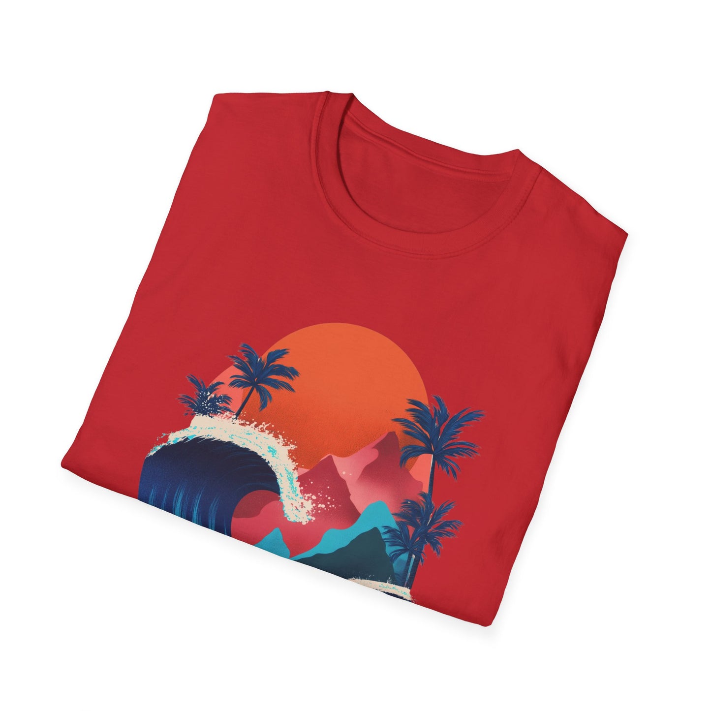 Surf Sunset T-Shirt — Tropical Wave Palm Beach Graphic Tee