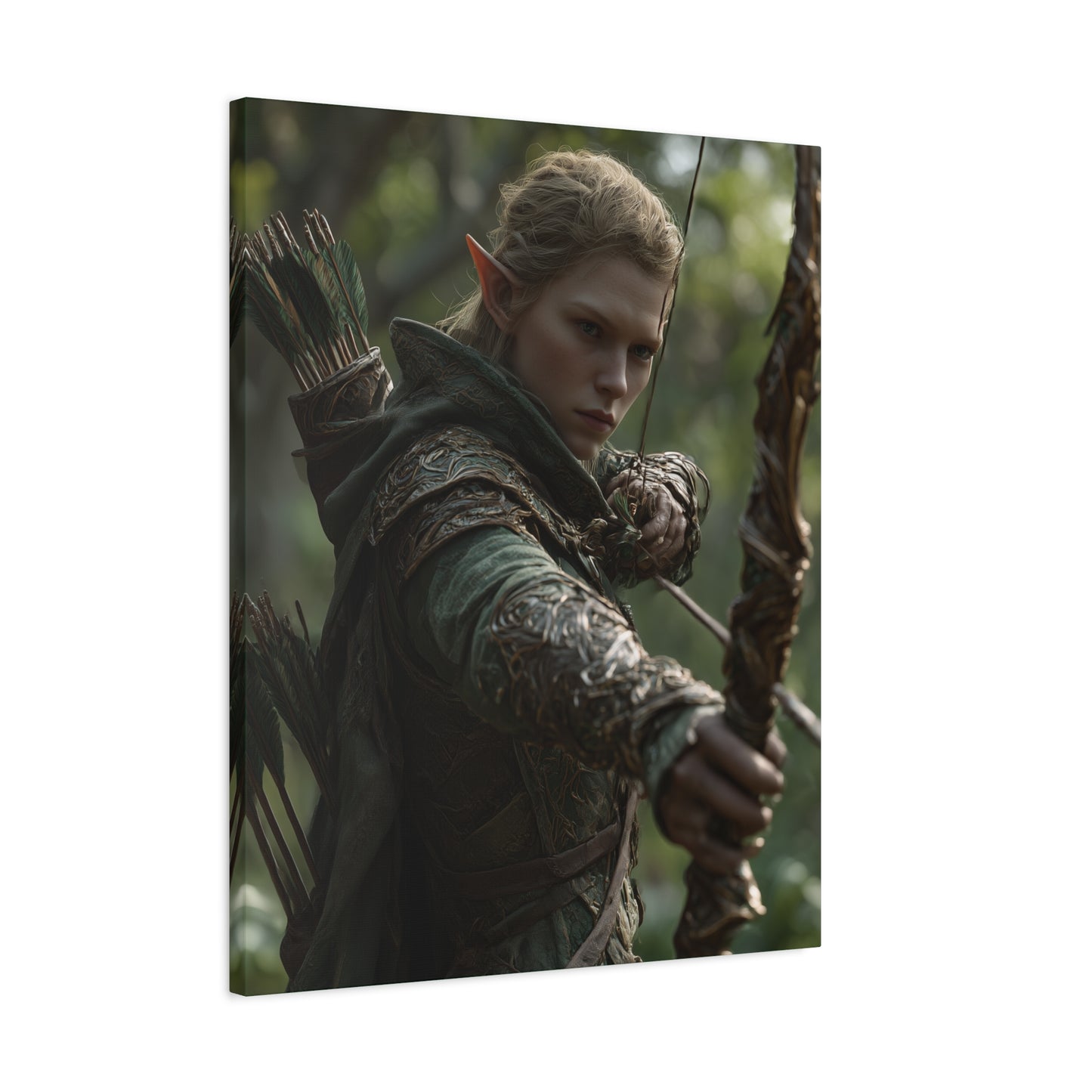 Elven Archer - Gift for Fantasy Lovers.