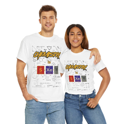 Chemistry is Sexy Unisex T-Shirt, Funny Science Tee, Gift for Chemists, Teacher Appreciation, Science Party, Academic Humor