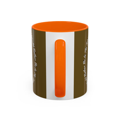 Mushroom Hunting Coffee Mug – "My Spore Time Is Spent" Rustic Forager Accent Mug