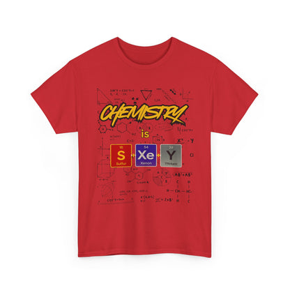 Chemistry is Sexy Unisex T-Shirt, Funny Science Tee, Gift for Chemists, Teacher Appreciation, Science Party, Academic Humor