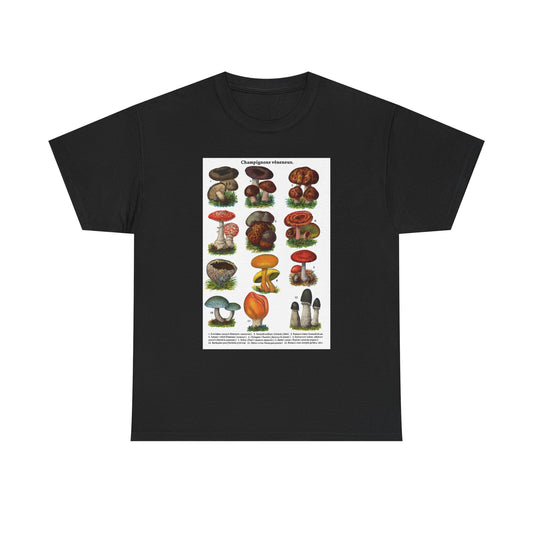 Mushroom Illustration Tee,