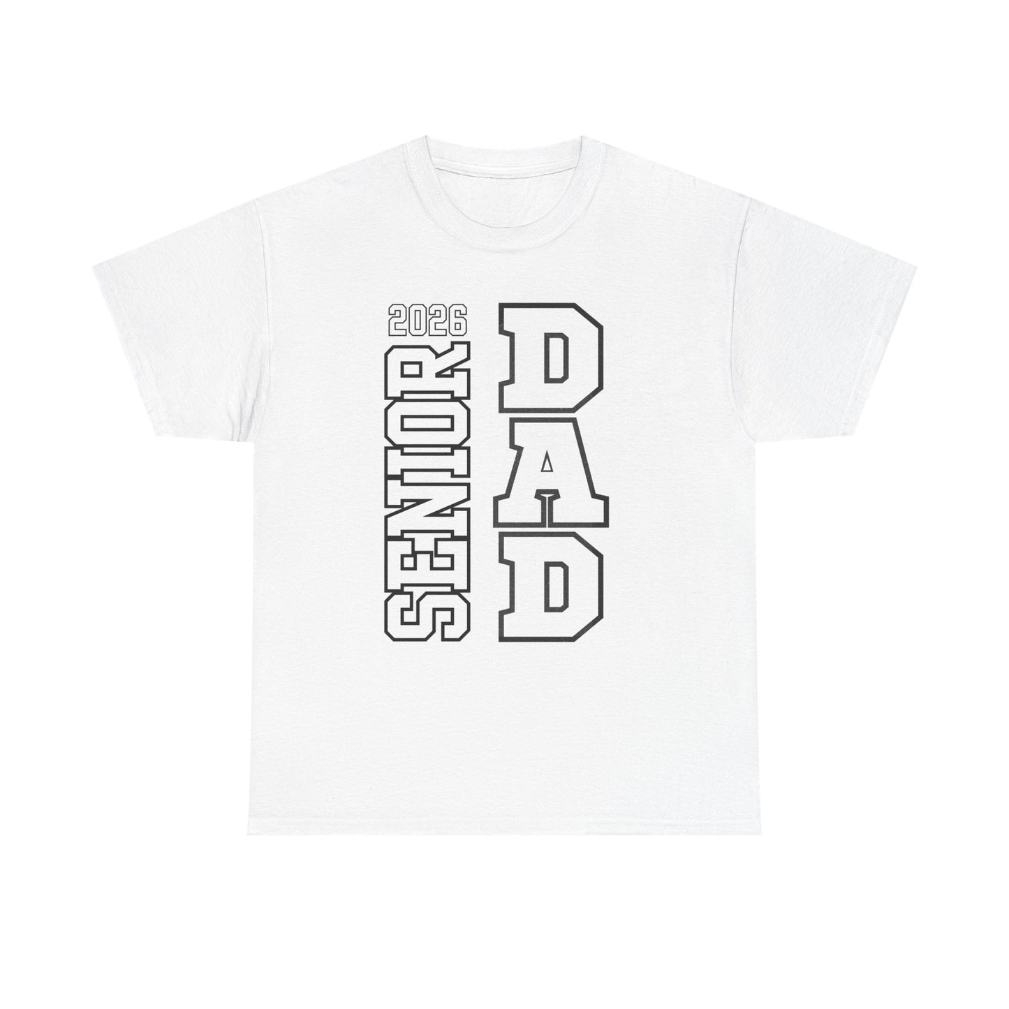 Senior Dad -Class of 2026 Graduation Tee, Unisex Heavy Cotton Shirt, Senior T-Shirt, Personalized Graduation Gift, Class Reunion Apparel, 2026 [...]