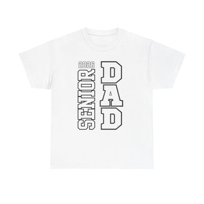 Senior Dad -Class of 2026 Graduation Tee, Unisex Heavy Cotton Shirt, Senior T-Shirt, Personalized Graduation Gift, Class Reunion Apparel, 2026 [...]