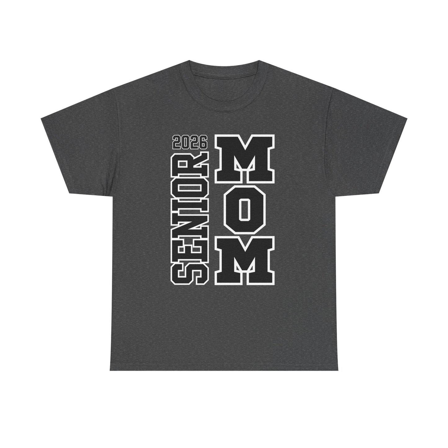 Senior Mom-Class of 2026 Graduation Tee, Unisex Heavy Cotton Shirt, Senior T-Shirt, Personalized Graduation Gift, Class Reunion Apparel, 2026 [...]