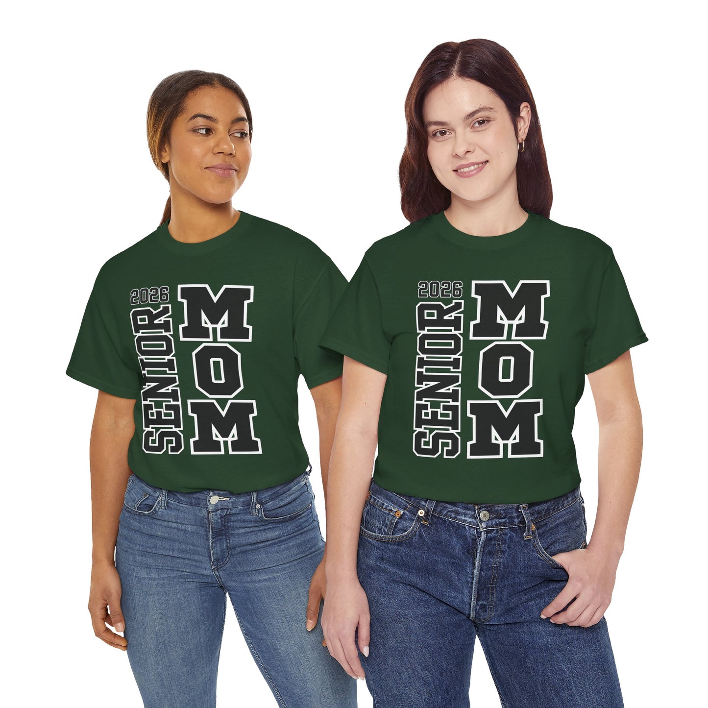 Senior Mom-Class of 2026 Graduation Tee, Unisex Heavy Cotton Shirt, Senior T-Shirt, Personalized Graduation Gift, Class Reunion Apparel, 2026 [...]