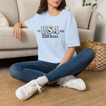 USA 250 Years T-Shirt — 1776–2026 Bicentennial Celebration Tee