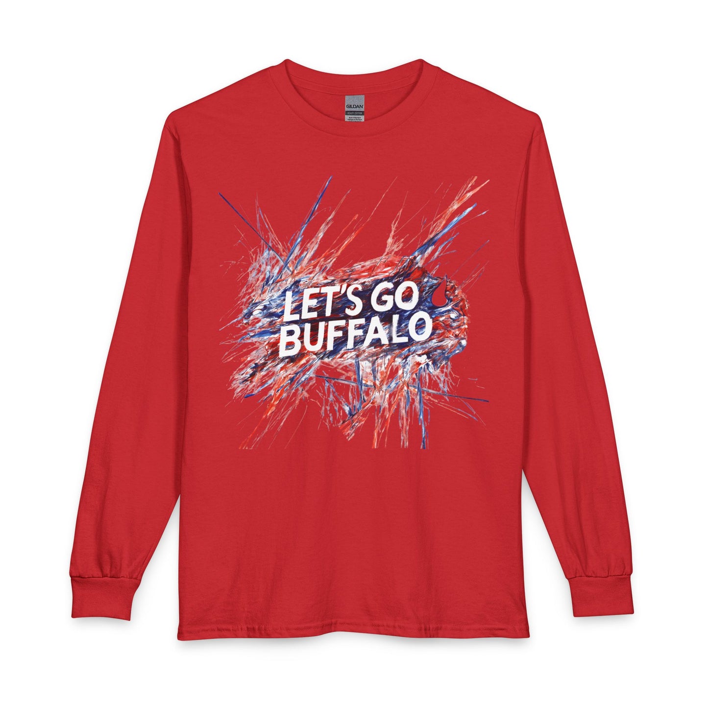 Let’s Go Buffalo Long Sleeve Tee — Buffalo Sports Fan Shirt