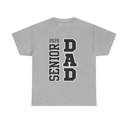 Senior Dad -Class of 2026 Graduation Tee, Unisex Heavy Cotton Shirt, Senior T-Shirt, Personalized Graduation Gift, Class Reunion Apparel, 2026 [...]