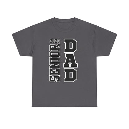 Senior Dad -Class of 2026 Graduation Tee, Unisex Heavy Cotton Shirt, Senior T-Shirt, Personalized Graduation Gift, Class Reunion Apparel, 2026 [...]