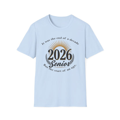 Start of an Age T-shirt Class of 2026