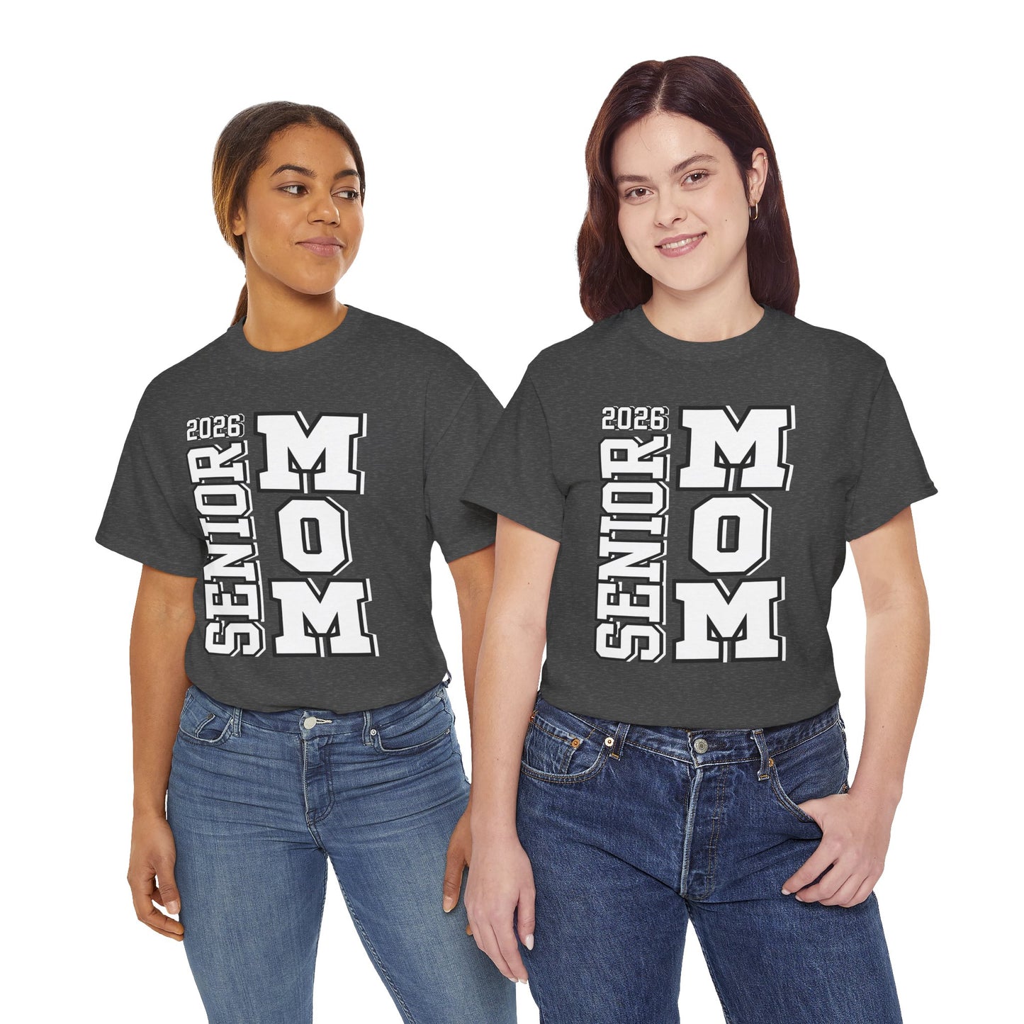 Senior Mom -Class of 2026 Graduation Tee, Unisex Heavy Cotton Shirt, Senior T-Shirt, Personalized Graduation Gift, Class Reunion Apparel, 2026 [...]
