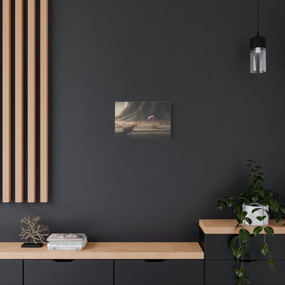 Resilient Bloom: Defying Concrete, Nature's Triumph, Macro Photography--1aceswild.myshopify.com