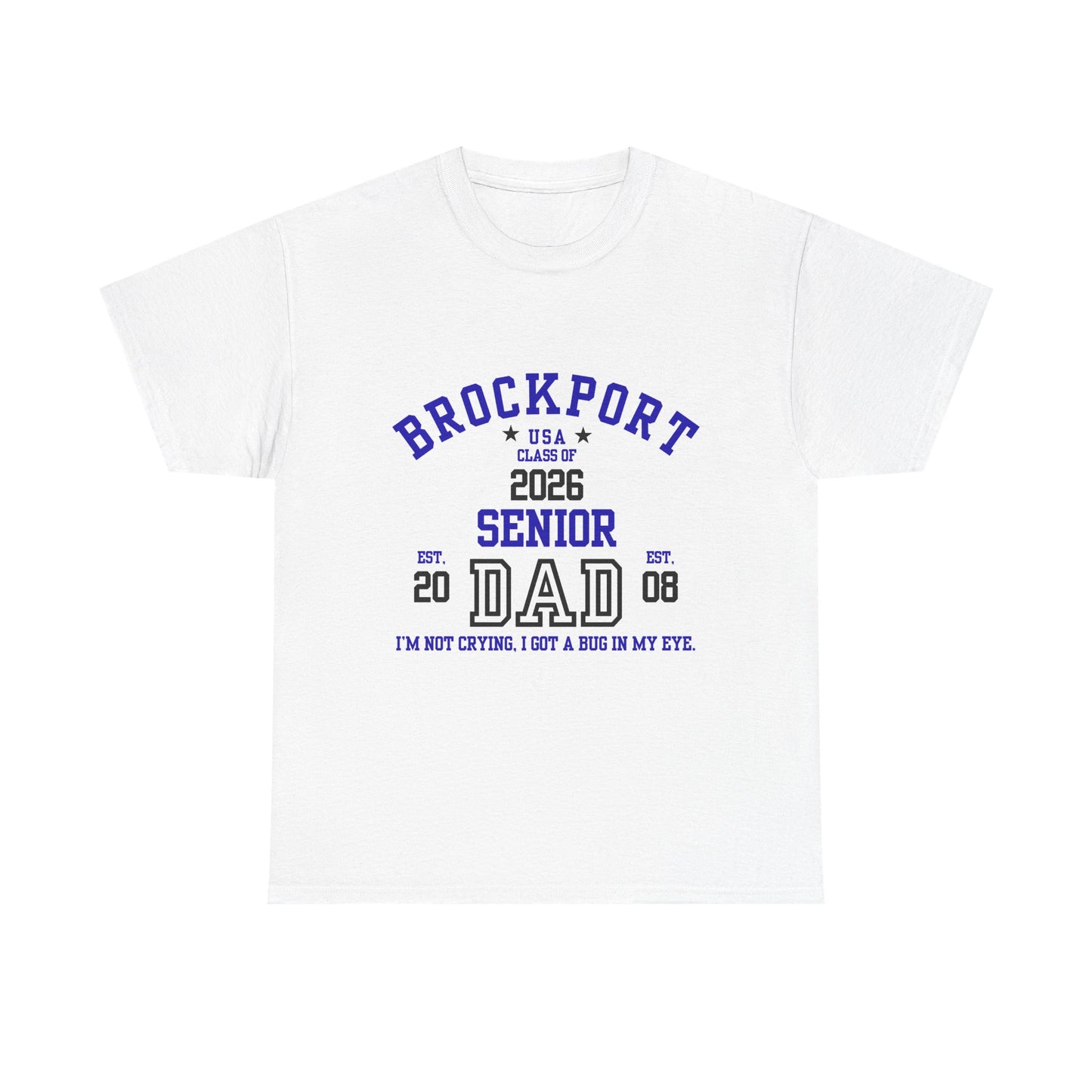 Senior Dad -Class of 2026 Graduation Tee, Unisex Heavy Cotton Shirt, Senior T-Shirt, Personalized Graduation Gift, Class Reunion Apparel, 2026 [...]
