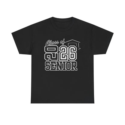2026 Senior -Class of 2026 Graduation Tee, Unisex Heavy Cotton Shirt, Senior T-Shirt, Personalized Graduation Gift, Class Reunion Apparel, 2026 [...]