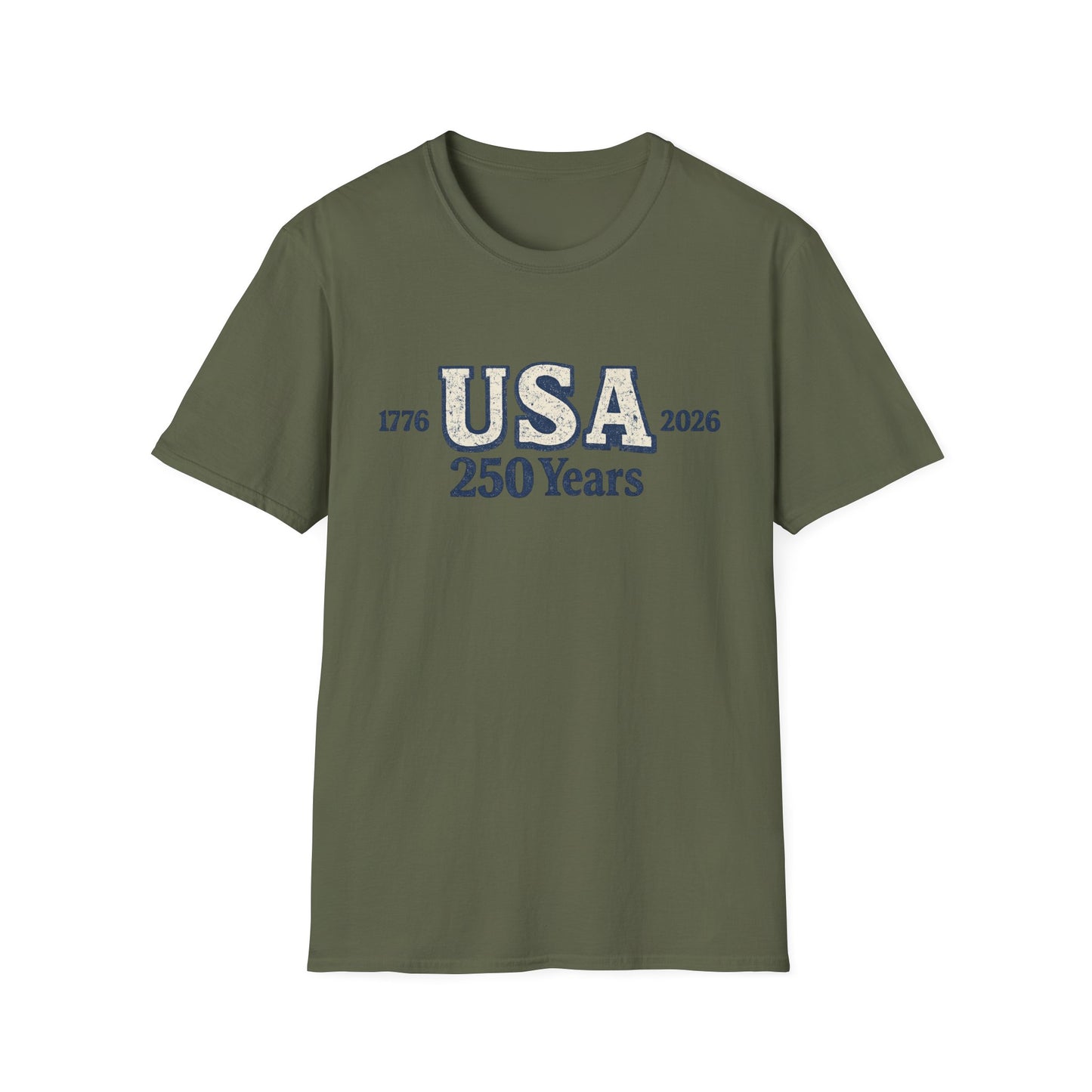 USA 250 Years T-Shirt — 1776–2026 Bicentennial Celebration Tee