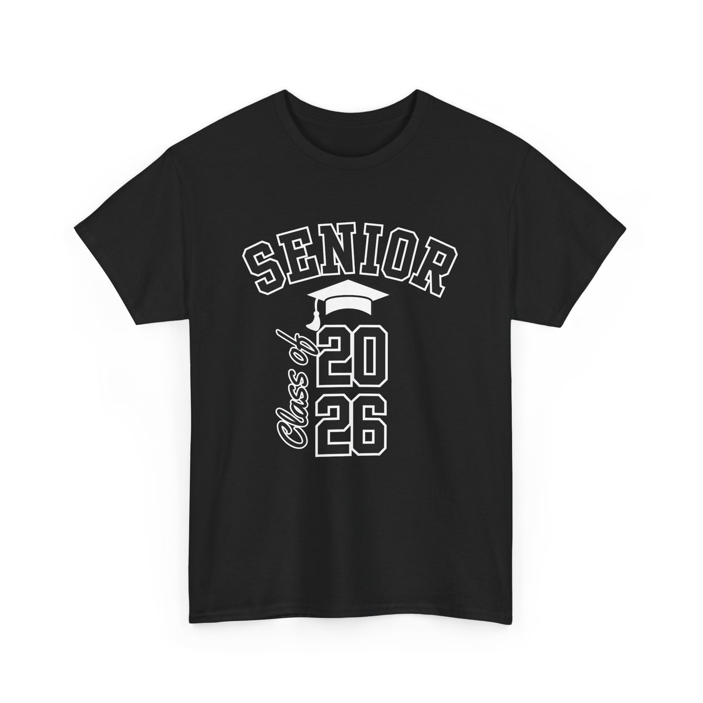 Class of 2026 Graduation Tee, Unisex Heavy Cotton Shirt, Senior T-Shirt, Personalized Graduation Gift, Class Reunion Apparel, 2026 [...]