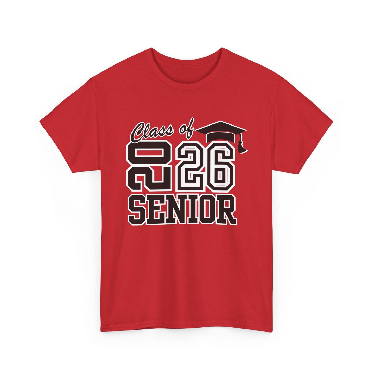 2026 Senior -Class of 2026 Graduation Tee, Unisex Heavy Cotton Shirt, Senior T-Shirt, Personalized Graduation Gift, Class Reunion Apparel, 2026 [...]