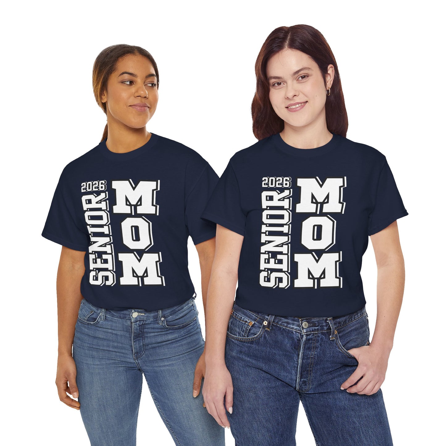 Senior Mom -Class of 2026 Graduation Tee, Unisex Heavy Cotton Shirt, Senior T-Shirt, Personalized Graduation Gift, Class Reunion Apparel, 2026 [...]