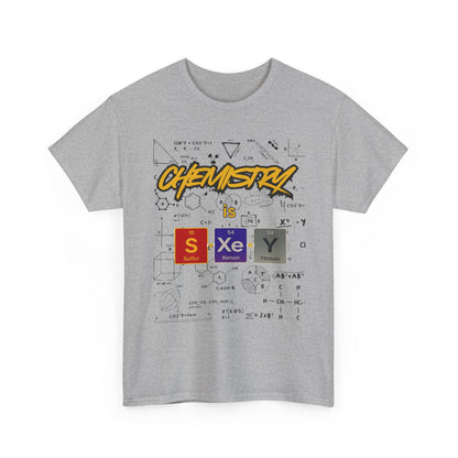 Chemistry is Sexy Unisex T-Shirt, Funny Science Tee, Gift for Chemists, Teacher Appreciation, Science Party, Academic Humor