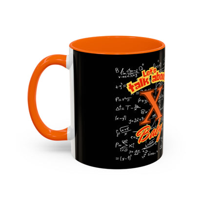 Math Lover Coffee Mug — "Solve For X = U + Me" Romantic Equation Design