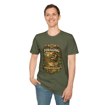 Foraging T-Shirt – 'Foraging: The Real Treasure Hunt' Outdoor Nature Tee