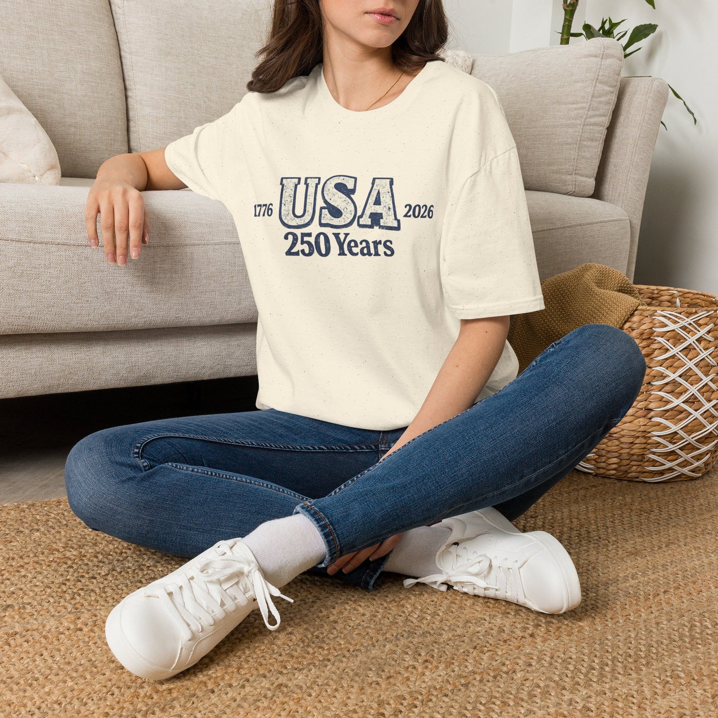 USA 250 Years T-Shirt — 1776–2026 Bicentennial Celebration Tee